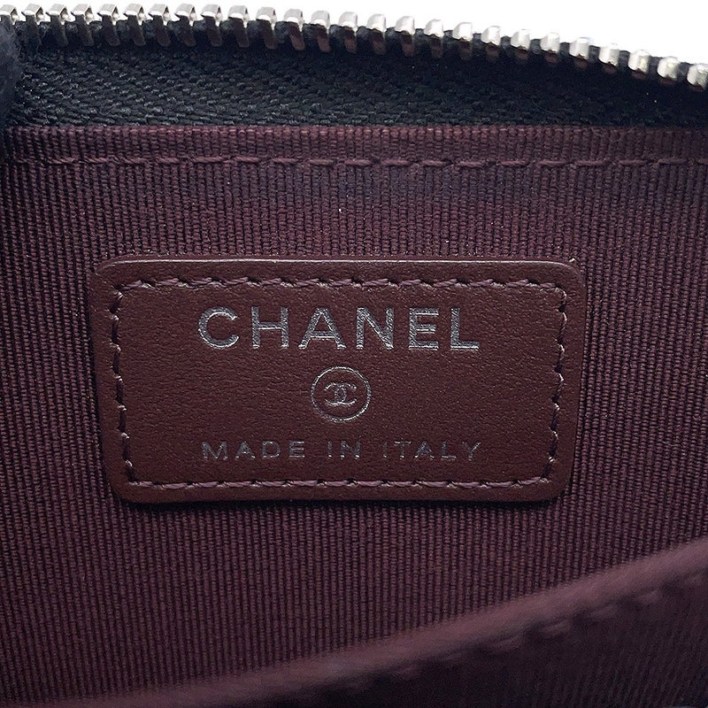 シャネル コインケース マトラッセ ココマーク キャビアスキン AP0216 CHANEL 財布 黒