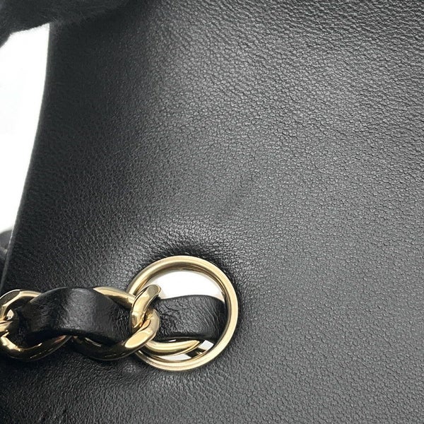 シャネル チェーンショルダーバッグ ココマーク マトラッセ ラムスキン A69900 CHANEL ミニ フラップ バッグ 黒