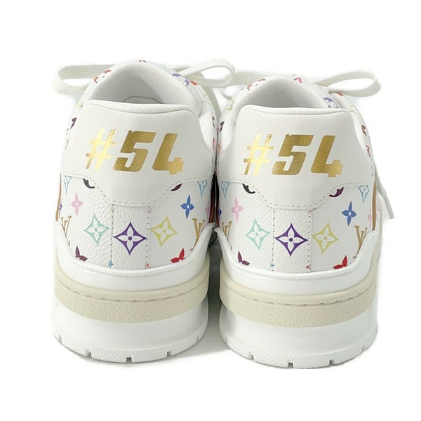 ルイヴィトン スニーカー LV × TM LV トレイナー メンズサイズ7 1/2 1AHEKF LOUIS VUITTON 靴 白 村上隆