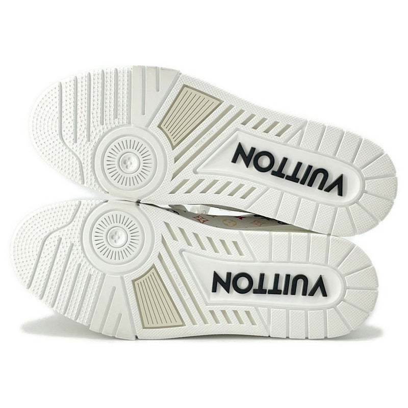 ルイヴィトン スニーカー LV × TM LV トレイナー メンズサイズ7 1/2 1AHEKF LOUIS VUITTON 靴 白 村上隆