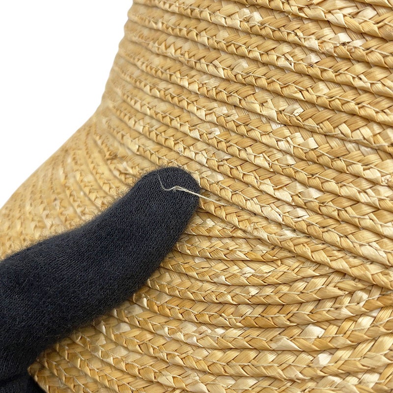 ミュウミュウ キャップ ストローキャップ ストロー シルク サイズM Miu Miu 花柄 帽子