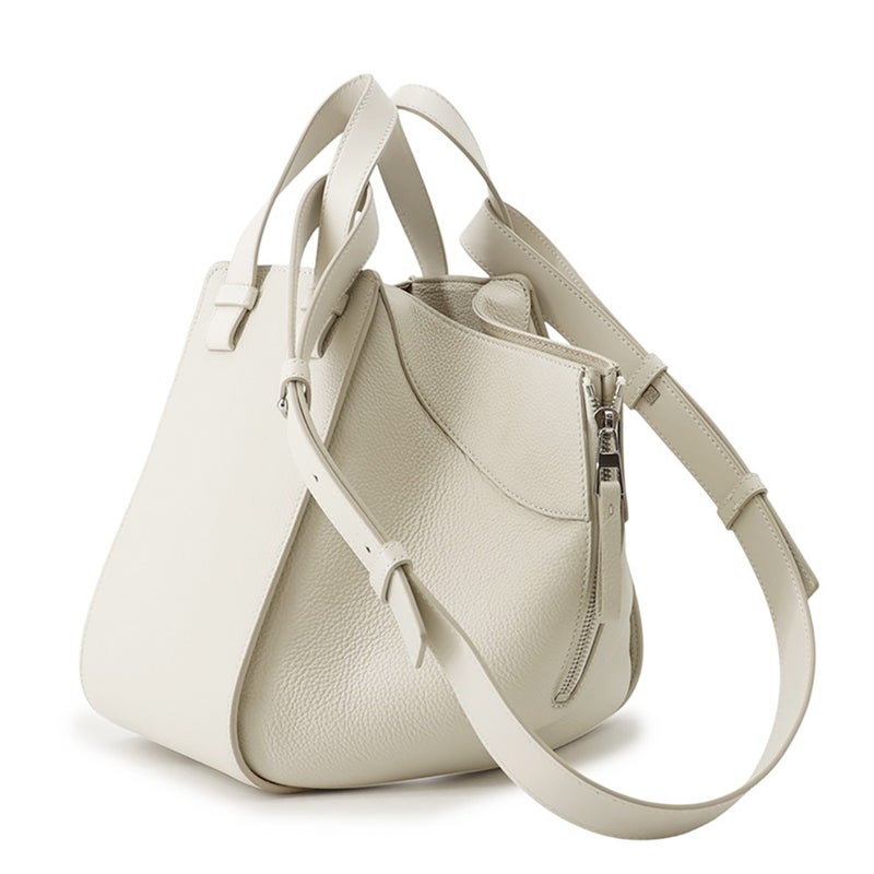 ロエベ ハンドバッグ ハンモック スモール レザー A538S35X51 LOEWE 2wayショルダーバッグ 白