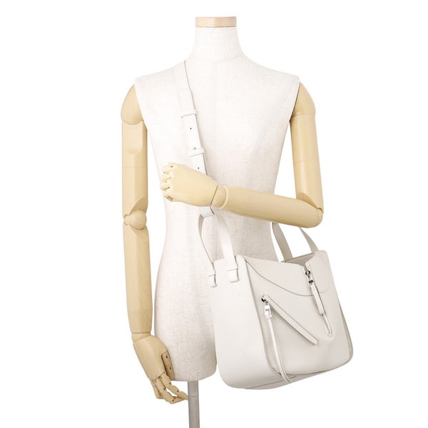 ロエベ ハンドバッグ ハンモック スモール レザー A538S35X51 LOEWE 2wayショルダーバッグ 白