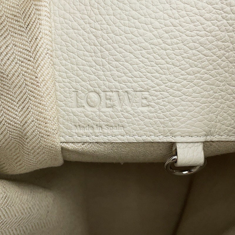 ロエベ ハンドバッグ ハンモック スモール レザー A538S35X51 LOEWE 2wayショルダーバッグ 白