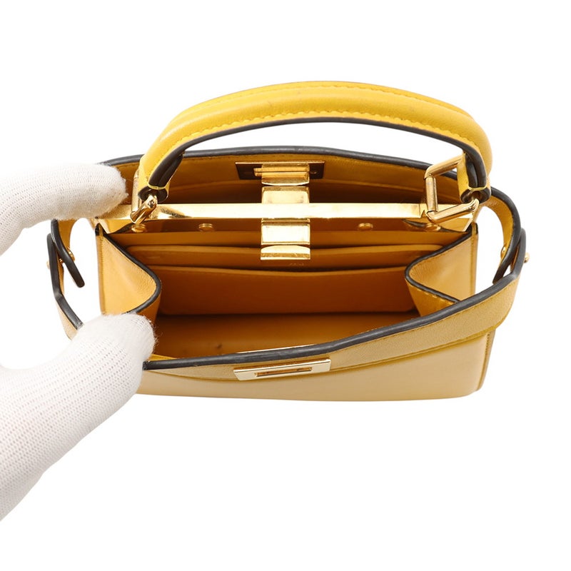 フェンディ ハンドバッグ ピーカブー アイシーユー ISeeU プチ 8BN335 FENDI 2way