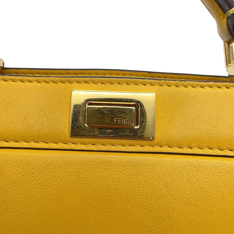フェンディ ハンドバッグ ピーカブー アイシーユー ISeeU プチ 8BN335 FENDI 2way