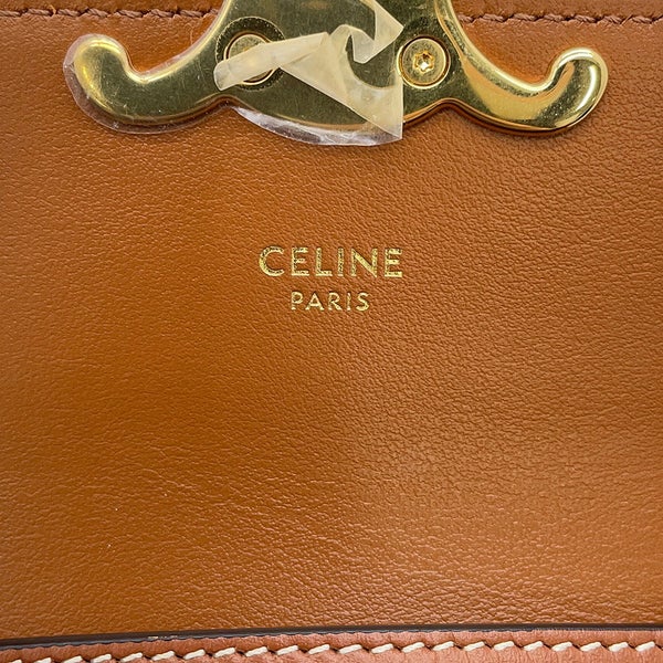 セリーヌ ショルダーバッグ トリオンフ ミニ クロード PVC レザー 10I512 CELINE ミニバッグ