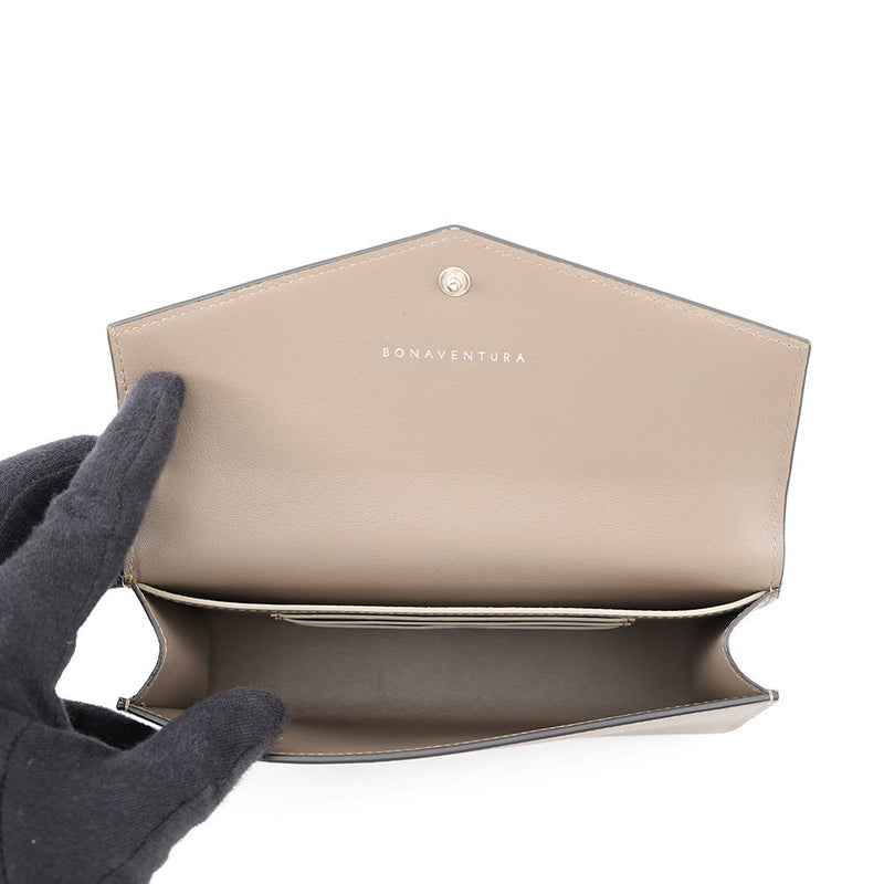ボナベンチュラ ショルダーウォレット 型押しレザー BONAVENTURA 財布 ポシェット