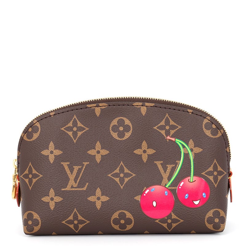 ルイヴィトン ポーチ モノグラム・チェリー LV×TM ポシェット・コスメティックPM M13766 LOUIS VUITTON 村上隆 コラボ