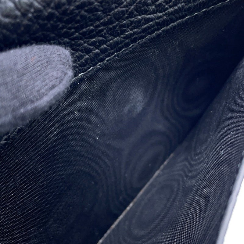 メゾンマルジェラ チェーンウォレット ４ステッチ グレイニーレザー SA3UI0008 Maison Margiela 財布 黒