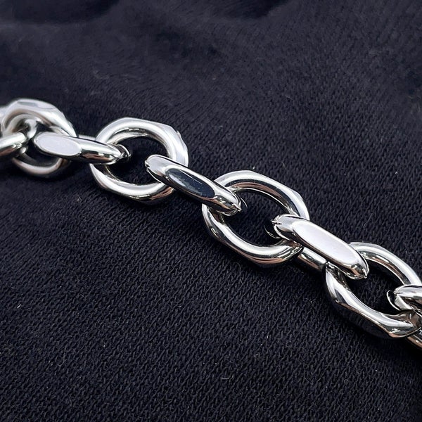 メゾンマルジェラ チェーンウォレット ４ステッチ グレイニーレザー SA3UI0008 Maison Margiela 財布 黒