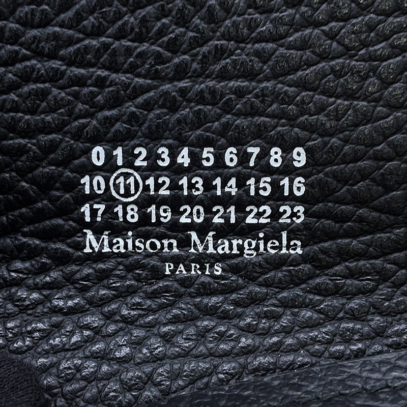 メゾンマルジェラ チェーンウォレット ４ステッチ グレイニーレザー SA3UI0008 Maison Margiela 財布 黒