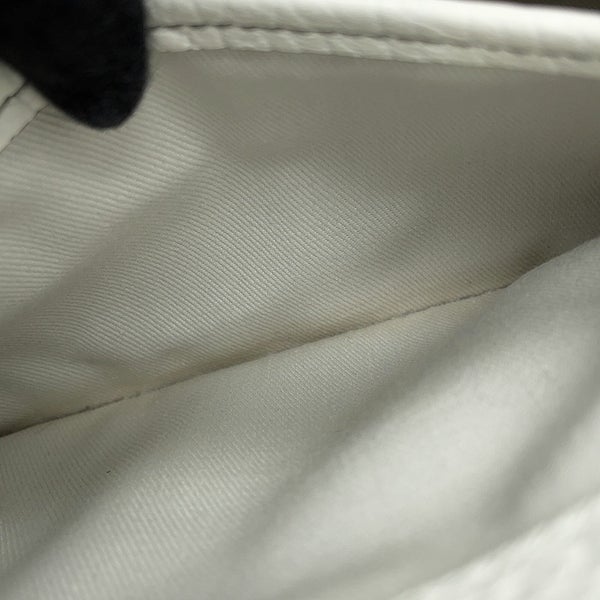 メゾンマルジェラ ハンドバッグ 5AC マイクロ レザー キャンバス S56WD0072 Maison Margiela 2WAY 白