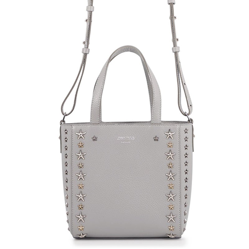 ジミーチュウ ハンドバッグ ペガシ ミニ ソフトグレイニーカーフレザーレザー JIMMY CHOO 2wayバッグ