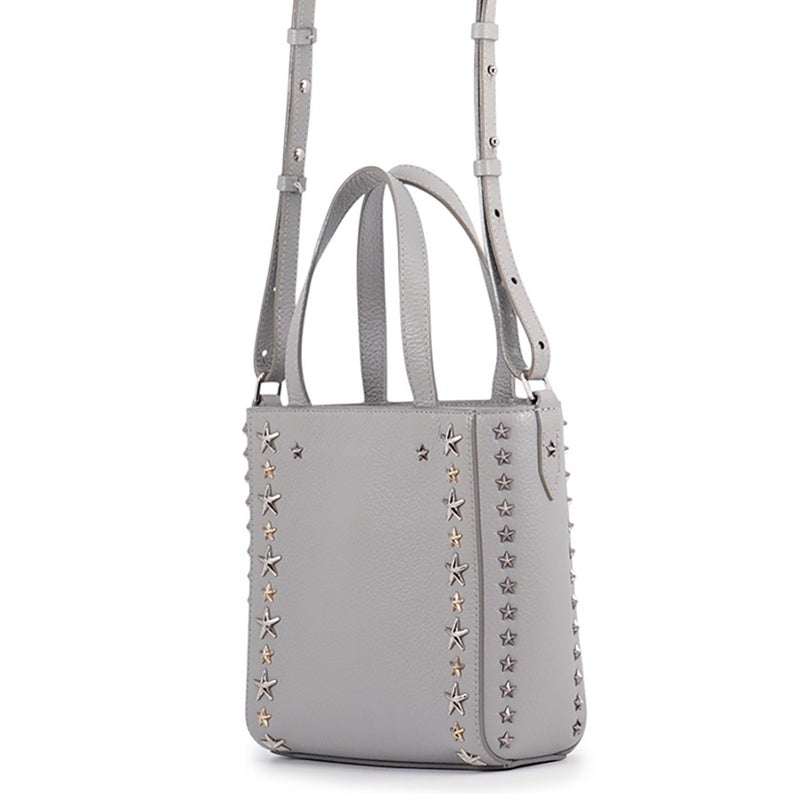 ジミーチュウ ハンドバッグ ペガシ ミニ ソフトグレイニーカーフレザーレザー JIMMY CHOO 2wayバッグ