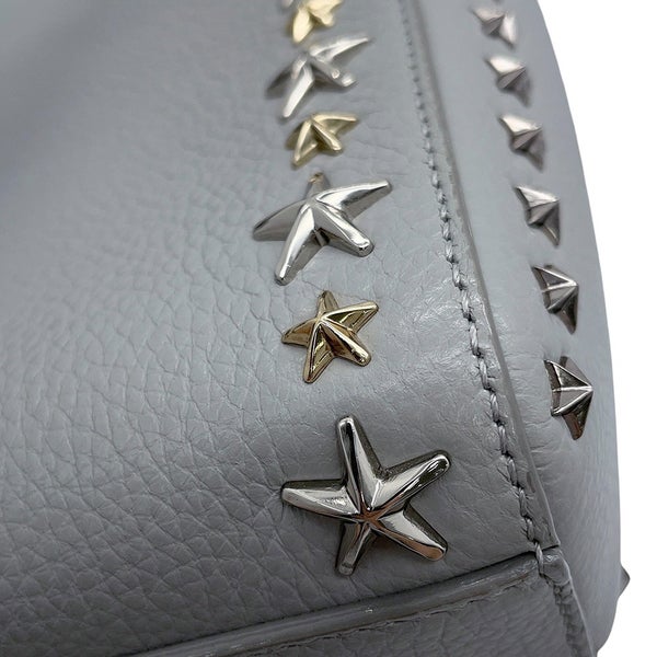 ジミーチュウ ハンドバッグ ペガシ ミニ ソフトグレイニーカーフレザーレザー JIMMY CHOO 2wayバッグ