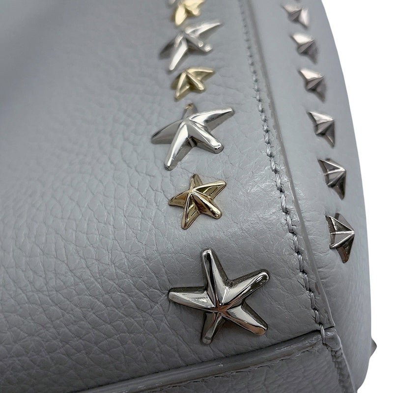 ジミーチュウ ハンドバッグ ペガシ ミニ ソフトグレイニーカーフレザーレザー JIMMY CHOO 2wayバッグ