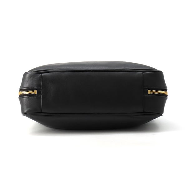 ミュウミュウ トートバッグ ボー バッグ ロゴ レザー 5BB117 Miu Miu 黒