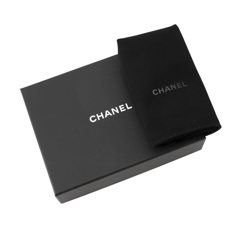 シャネル カードケース ココマーク マトラッセ クラシック ジップ キャビアスキン AP2570 CHANEL 黒