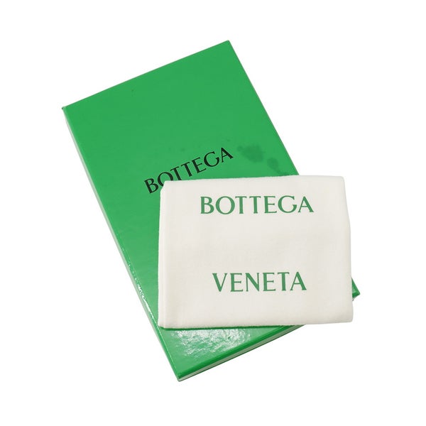 ボッテガヴェネタ 長財布 マキシイントレチャート カセット スリム ラムスキン 708612 BOTTEGA VENETA 黒
