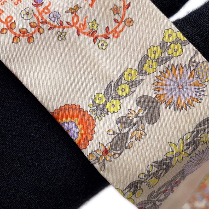 エルメス スカーフ ツイリー ブリッド・ドゥ・ガラ・アン・フルール&アイライナー Brides de Gala en fleurs HERMES シルク 2025年春夏