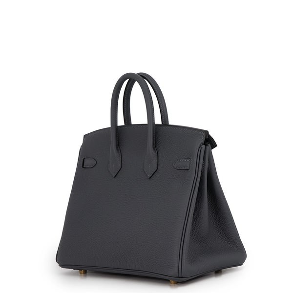 エルメス バーキン25 グリミスティ/ゴールド金具 トゴ G刻印 HERMES Birkin ハンドバッグ