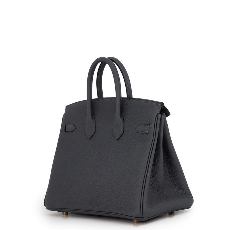エルメス バーキン25 グリミスティ/ゴールド金具 トゴ G刻印 HERMES Birkin ハンドバッグ