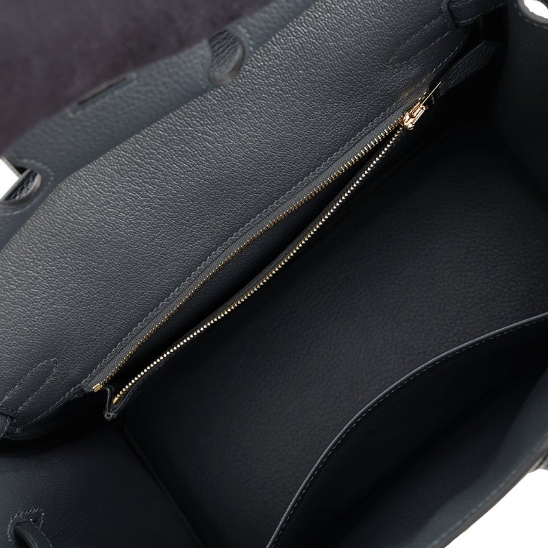 エルメス バーキン25 グリミスティ/ゴールド金具 トゴ G刻印 HERMES Birkin ハンドバッグ