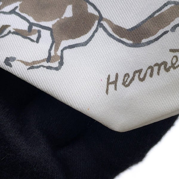 エルメス スカーフ ツイリー 自由の馬 Chevaux en Liberte HERMES シルクツイル 2021年秋