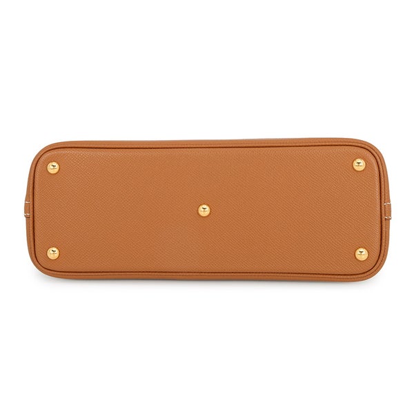 エルメス ハンドバッグ ボリード27 ゴールド/ゴールド金具 エプソン U刻印 HERMES Bolide 2wayショルダーバッグ