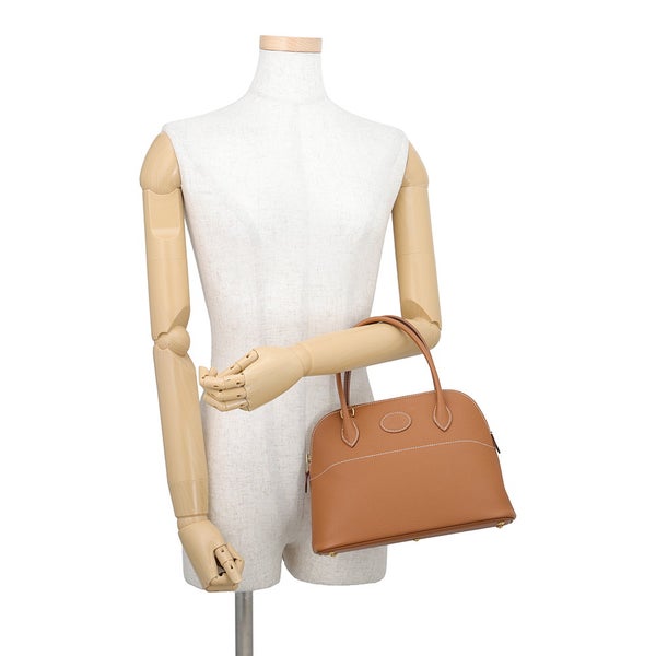 エルメス ハンドバッグ ボリード27 ゴールド/ゴールド金具 エプソン U刻印 HERMES Bolide 2wayショルダーバッグ