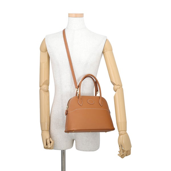 エルメス ハンドバッグ ボリード27 ゴールド/ゴールド金具 エプソン U刻印 HERMES Bolide 2wayショルダーバッグ