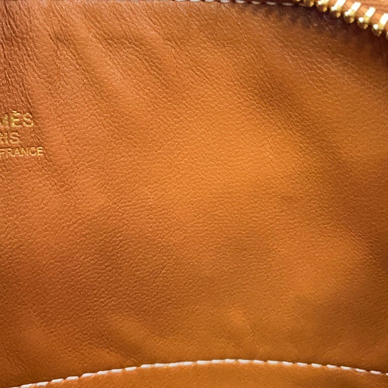 エルメス ハンドバッグ ボリード27 ゴールド/ゴールド金具 エプソン U刻印 HERMES Bolide 2wayショルダーバッグ