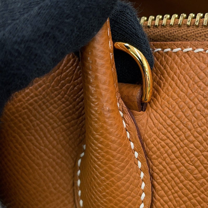 エルメス ハンドバッグ ボリード27 ゴールド/ゴールド金具 エプソン U刻印 HERMES Bolide 2wayショルダーバッグ