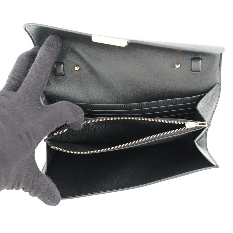 エルメス 長財布 コンスタンス トゥーゴー ロング ブラック/ゴールド金具 素材 K刻印 HERMES 黒