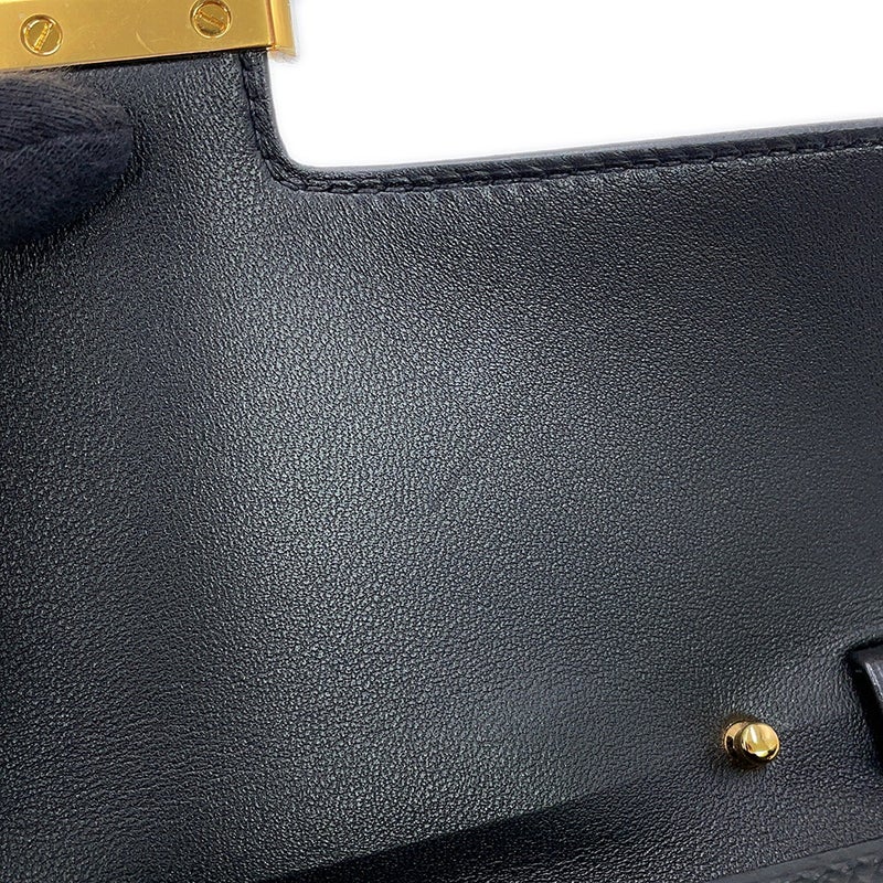 エルメス 長財布 コンスタンス トゥーゴー ロング ブラック/ゴールド金具 素材 K刻印 HERMES 黒