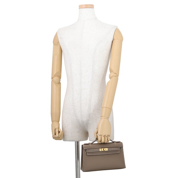 エルメス ハンドバッグ ポシェットケリー ポシェット/ゴールド金具 スイフト G刻印 HERMES バッグ