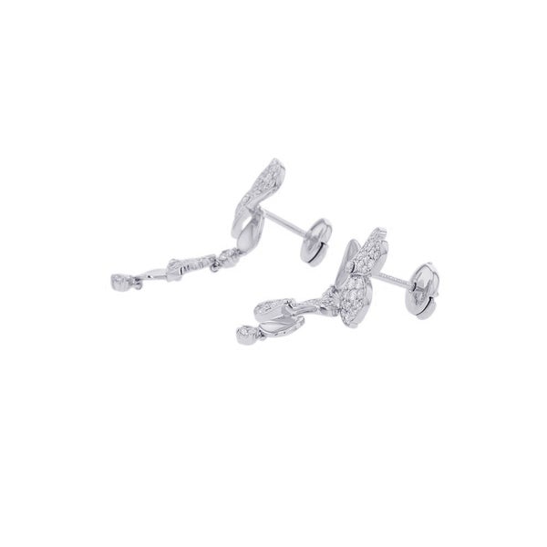 ティファニー ピアス ペーパーフラワー ダイヤモンド Pt950プラチナ Tiffany&Co. ジュエリー