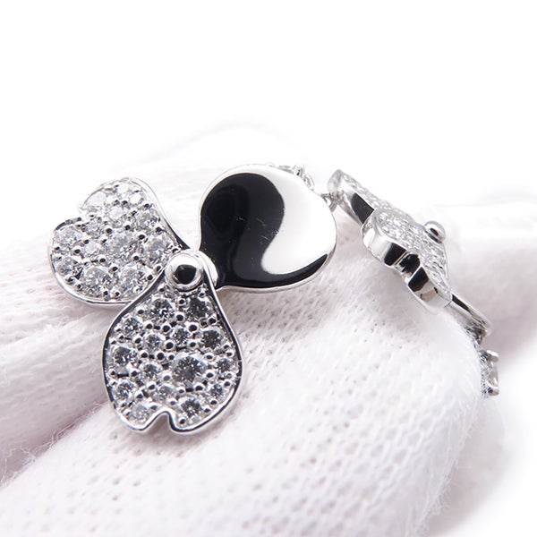 ティファニー ピアス ペーパーフラワー ダイヤモンド Pt950プラチナ Tiffany&Co. ジュエリー