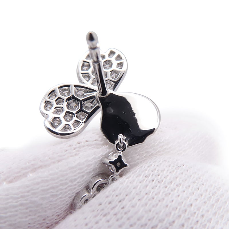 ティファニー ピアス ペーパーフラワー ダイヤモンド Pt950プラチナ Tiffany&Co. ジュエリー