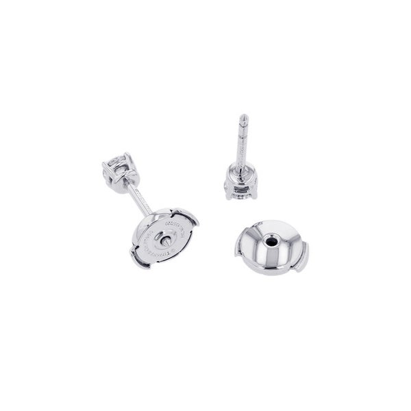 ティファニー ピアス ソリティア ダイヤモンド スタッド ピアス ダイヤ 2P 計約0.35ct Pt950プラチナ Tiffany&Co.