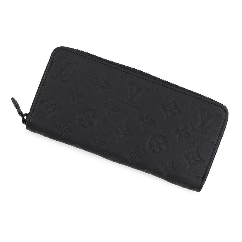 ルイヴィトン 長財布 モノグラム・シャドウ ジッピーウォレット・ホリゾンタル M80333 LOUIS VUITTON 財布 ブラック 黒
