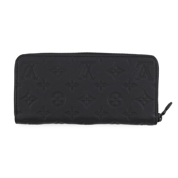 ルイヴィトン 長財布 モノグラム・シャドウ ジッピーウォレット・ホリゾンタル M80333 LOUIS VUITTON 財布 ブラック 黒