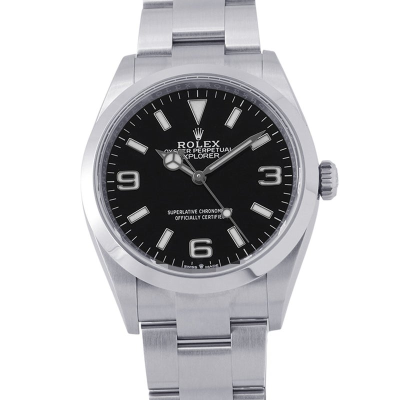 ロレックス エクスプローラー ランダムシリアル ルーレット 124270 ROLEX 腕時計 ウォッチ 黒文字盤
