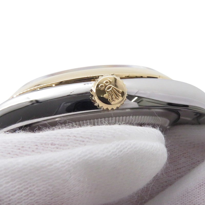 ロレックス オイスターパーペチュアル SS/K18YG ランダムシリアル ルーレット 126003 ROLEX 腕時計 スレート文字盤