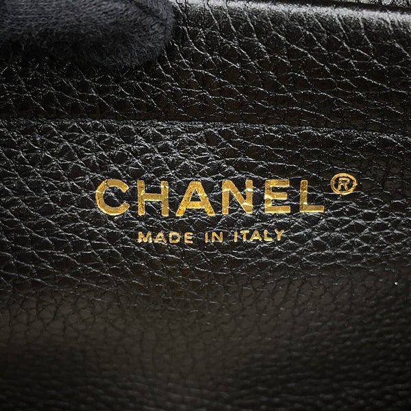 シャネル ショルダーバッグ ココマーク ショッピングバッグ スモール グレインドカーフスキン AS6288 CHANEL 黒