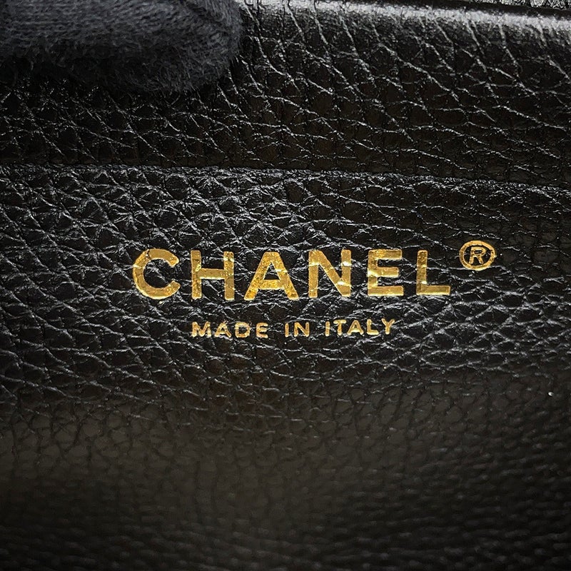 シャネル ショルダーバッグ ココマーク ショッピングバッグ スモール グレインドカーフスキン AS6288 CHANEL 黒