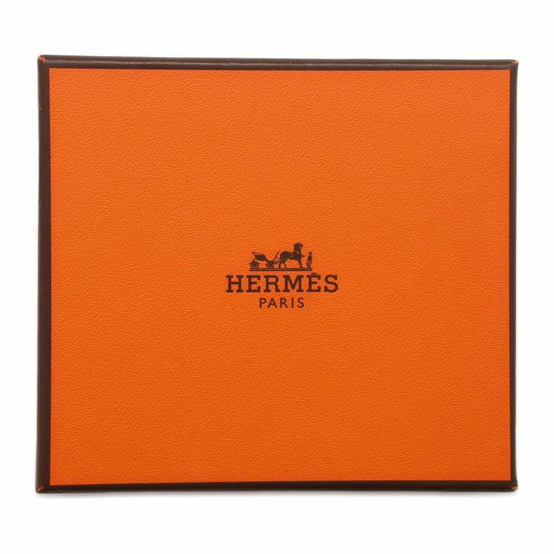 エルメス コインケース バスティア エトゥープ ヴォーエプソン B刻印 HERMES 黒