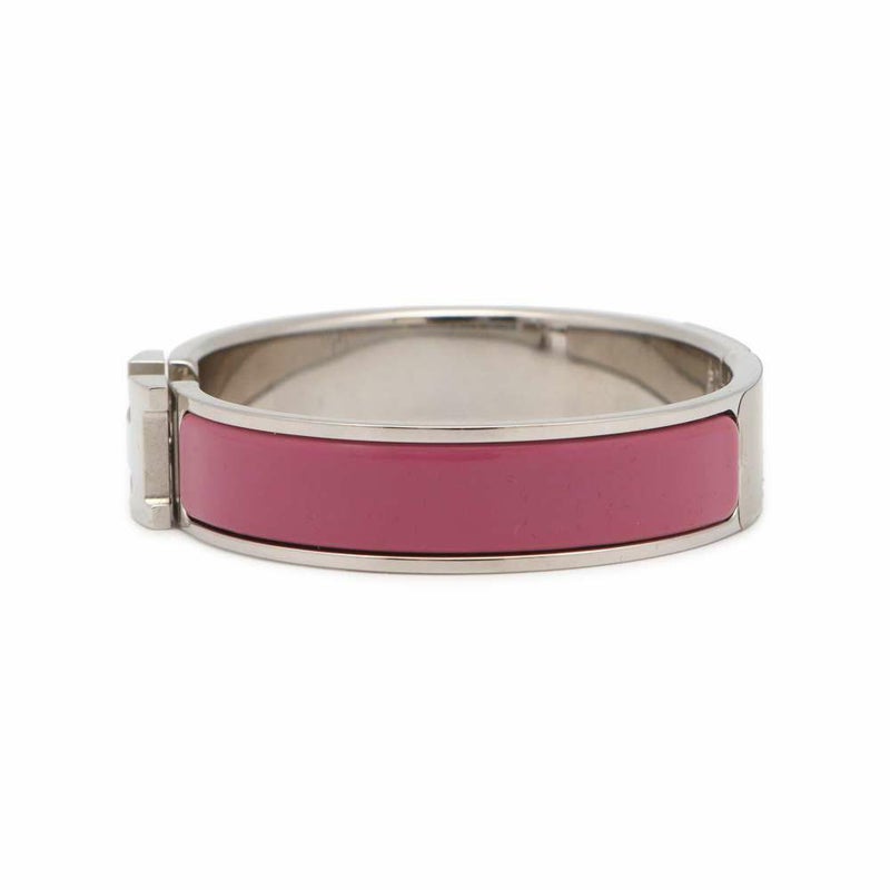 エルメス ブレスレット クリックH PM ローズ・サンドレ/シルバー金具 HERMES アクセサリー