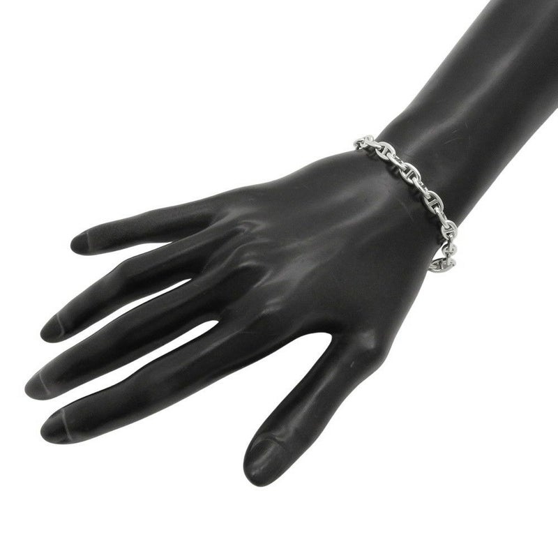 エルメス ブレスレット シェーヌダンクルTPM 28コマ SV925シルバー HERMES ジュエリー